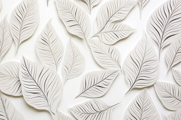 feathers seamless pattern background