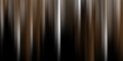 Obraz premium black and white curtains, blurred gradient background long horizontal, close-up of closed curtain