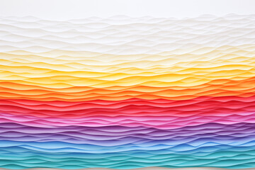 abstract colorful waves