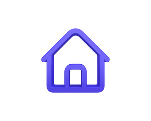home icon blue