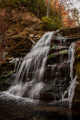 Wodospad Obidza, Beskid Sądecki Obidza Waterfall, Beskid Sądecki
