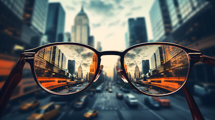 sunglasses in the city