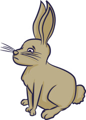 Vector Animal Graffiti Clipart Element