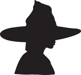 Isometric halloween holiday WITC collection wearing hats and costumes of vampire witch ghost fairy devil isolateda