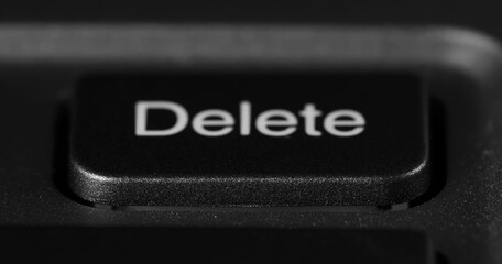 Delete, control button computer keyboard 