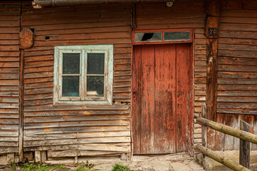 Old house, Beskid Niski, Poland, EU