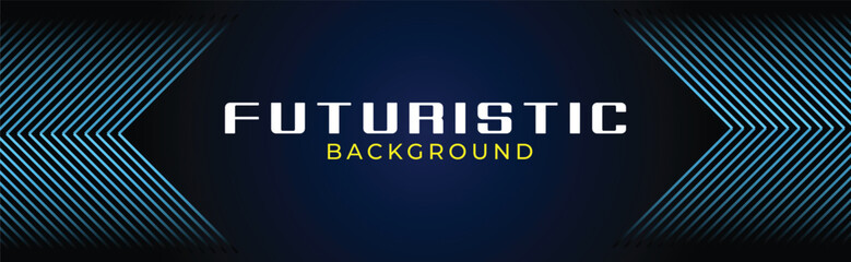 abstract background with glowing geometric lines. Futuristic technology concept. Suit for poster, banner, brochure, corporate, website etc