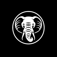 Elephant - High Quality Vector Logo - Vector illustration ideal for T-shirt graphic