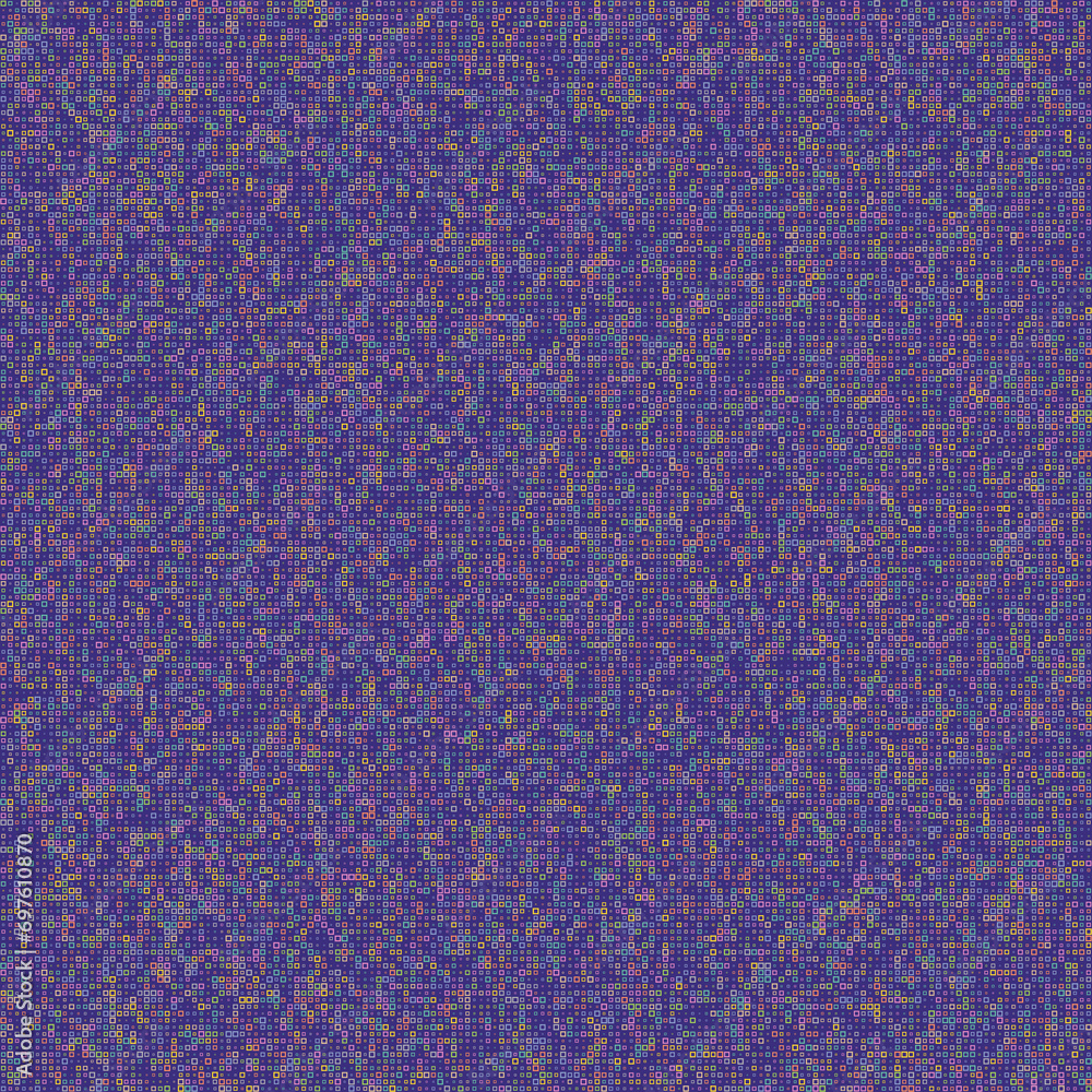 Poster seamless background pattern. square frames in multiple colors. purple, lavender, and deep violet sha