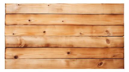 Wooden plank cut out