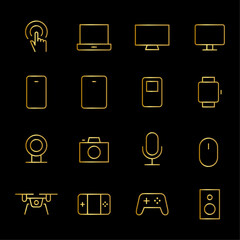 Devices Icons vector design