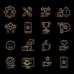 Service Icons vector design