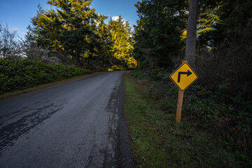Around the Corner Street Sign