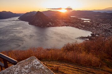 Lugano da Monte Bre