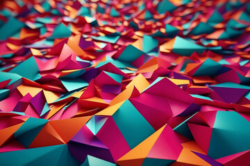 geometric color background