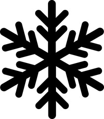 Christmas Snowflake Icon Illustration
