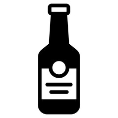 alcoholic bottle