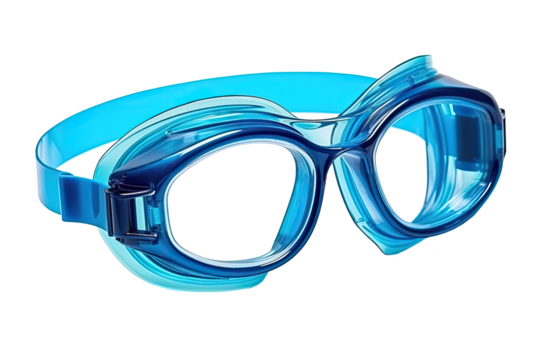 Swimming goggles isolated on transparent background. PNG
