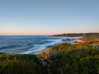 Sunset at the Margaret River Mouth, Australia