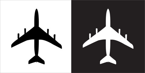 Illustration vector graphics of aircraft identification icon