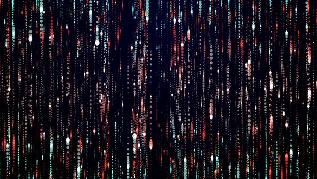 Red and Blue fiber optics background, abstract neon animation looping background, Stage, Party, DJ Music Background (Looping Background)	