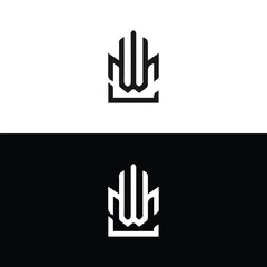 LMW logo. L M W design. White LMW letter. LMW, L M W letter logo design. Initial letter LMW linked circle uppercase monogram logo. L M W letter logo vector design.	
