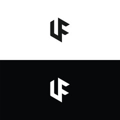 UF logo. U F design. White UF letter. UF, U F letter logo design. Initial letter UF linked circle uppercase monogram logo. U F letter logo vector design.	
