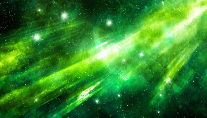 abstract green galaxy space background colorful cosmos universe backdrop