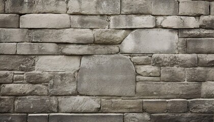 old grey stone wall background texture