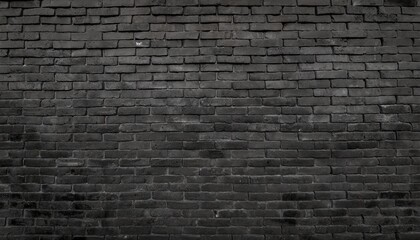 dark brick wall texture background pattern wall brick surface texture brickwork painted of black...