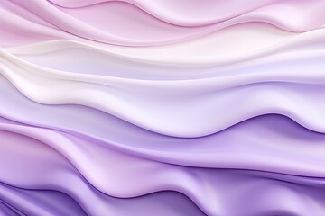 Obraz premium Lilac Waves Fabric Pattern, Violet Textile Texture Background, Colorful Vintage Wave Banner