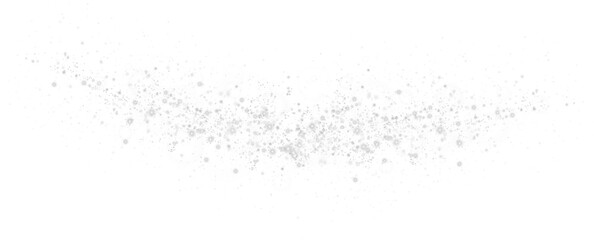 Obraz premium Christmas background. Powder dust light PNG. Magic shining white dust. Fine, shiny dust bokeh particles fall off lightly. Fantastic shimmer effect. PNG. 