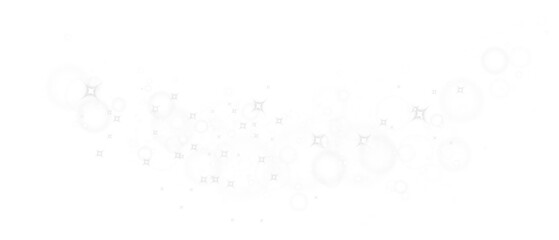 Christmas background. Powder dust light PNG. Magic shining white dust. Fine, shiny dust bokeh particles fall off lightly. Fantastic shimmer effect. PNG.  © Orange Sky