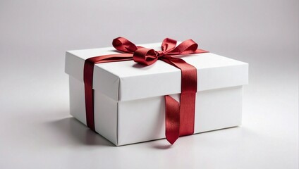 Gift Box, White Background, Studio Shot