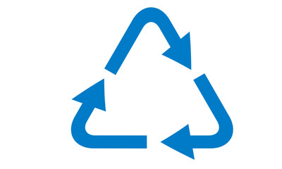 リサイクル　マーク　アイコン　三角矢印