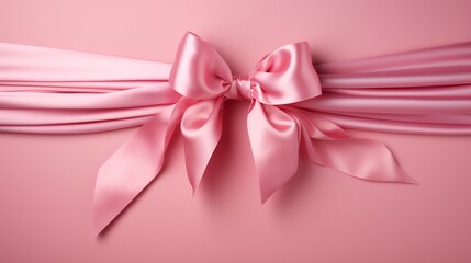 Lush pink velvet ribbon elegantly arranged, highlighting its luxurious and textured appearance,[pink background different textures]