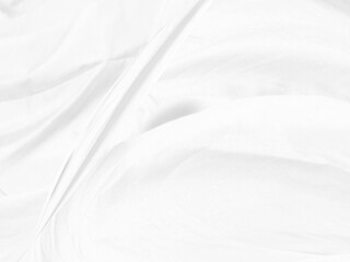 white and gray abstract soft fabric roll beauty smooth curve shape decorate fashion textile background