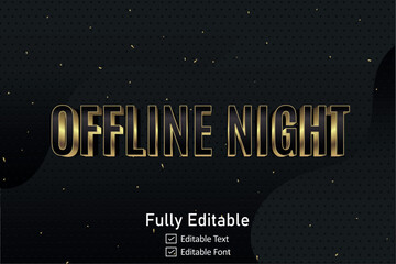 Casino game text effect 