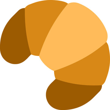 croissant logo vector, croissant icon vector, croissant sticker vector, croissant emoji vector