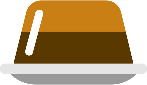 pudding logo vector, pudding icon vector, pudding sticker vector, pudding emoji vector