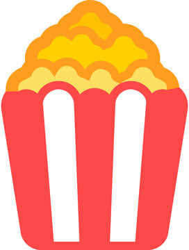 popcorn logo vector, popcorn icon vector, popcorn sticker vector, popcorn emoji vector