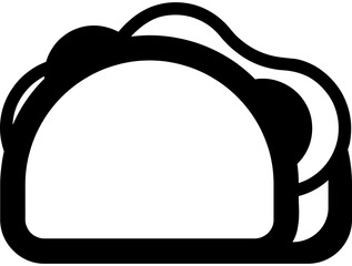 grilled sandwich logo vector, grilled sandwich icon vector, black and white grilled sandwich vector, grilled sandwich sticker vector, grilled sandwich emoji vector