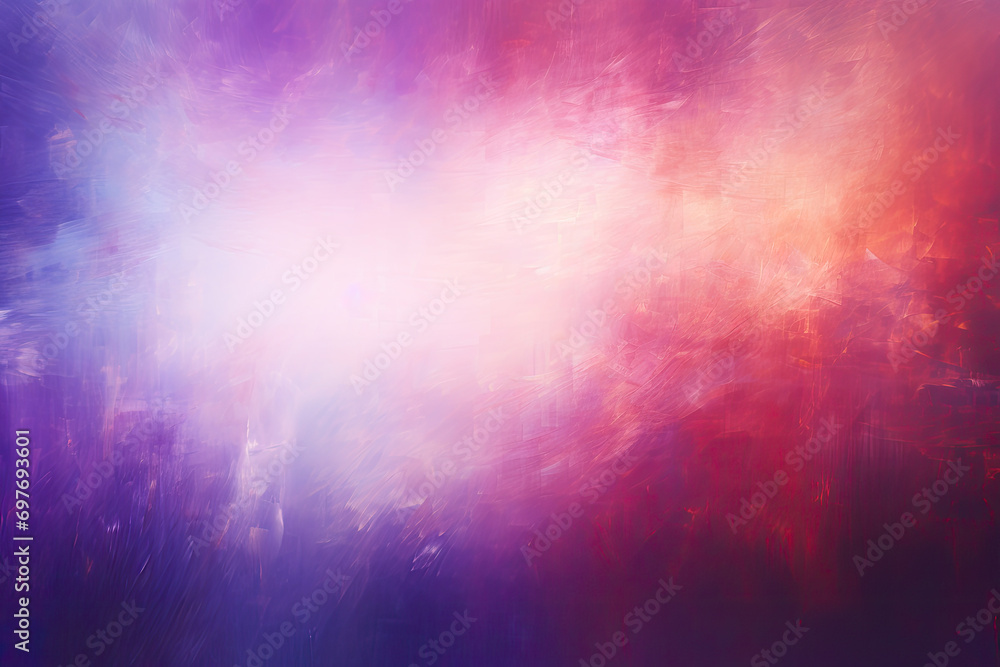 Poster abstract background with the colored dots and blurred rays of light