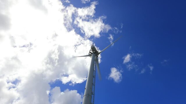 風力発電　エコな発電、環境のビジョン、クリーンな発電