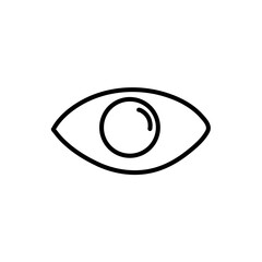 Hands drawn Eyes icon