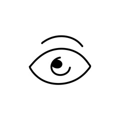 Eyes vector icon