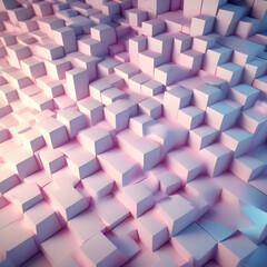 Abstract geometrical seamless 3d background