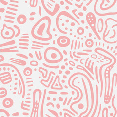 seamless background with hearts