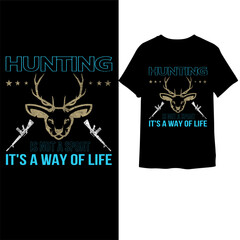 hunting t shirt design for men