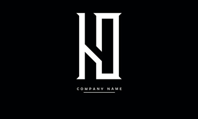 HO, OH, H, O Abstract Letters Logo Monogram